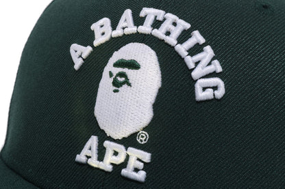 BAPE GLOW IN THE DARK COLLEGE NEW ERA 59FIFTY CAP