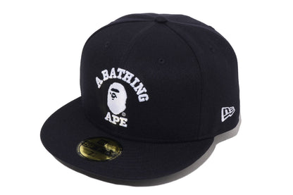 BAPE GLOW IN THE DARK COLLEGE NEW ERA 59FIFTY CAP