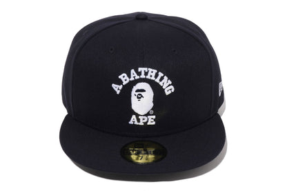 BAPE GLOW IN THE DARK COLLEGE NEW ERA 59FIFTY CAP