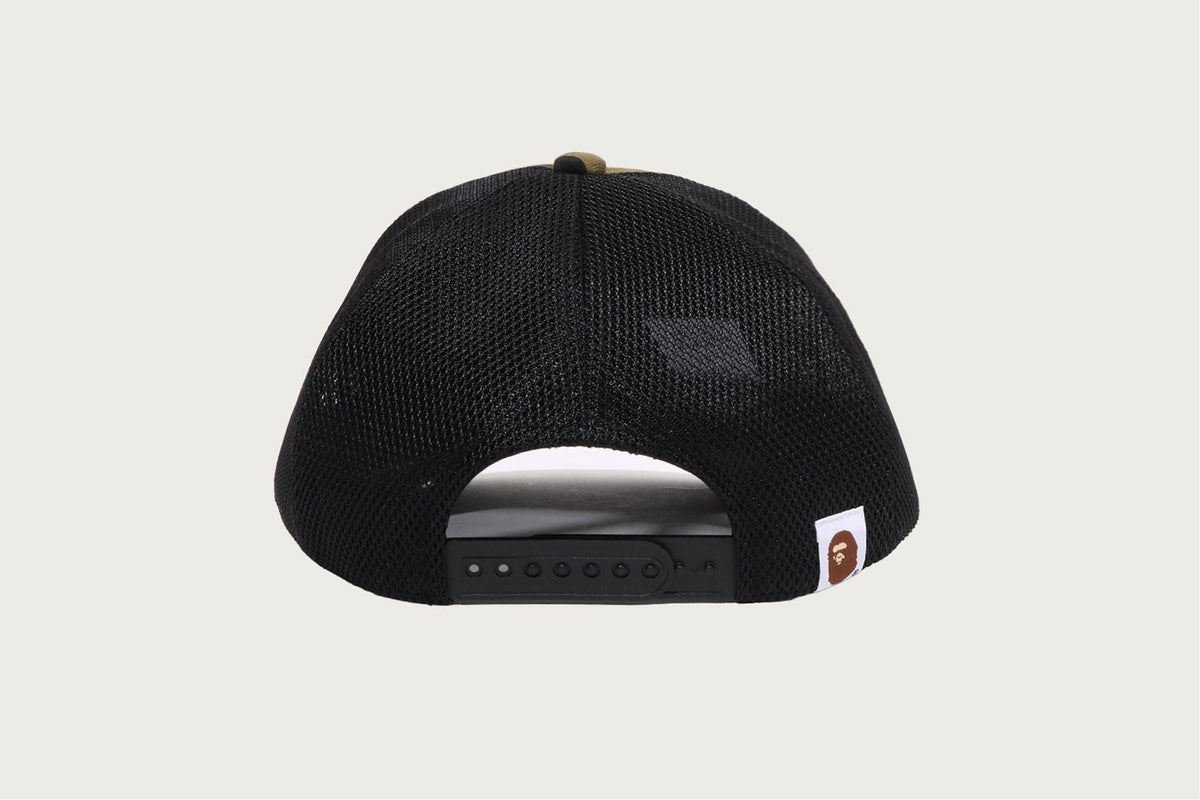 BAPE 1ST CAMO COLLEGE 網眼帽