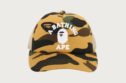 BAPE 1ST CAMO COLLEGE 網眼帽
