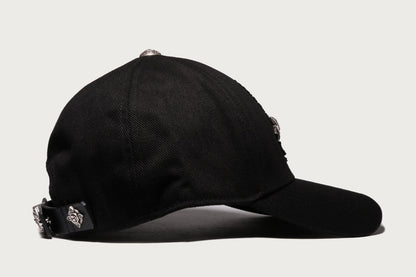 BAPE BAPE BLACK WASHED GOTHIC CAP