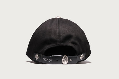 BAPE BAPE BLACK WASHED GOTHIC CAP