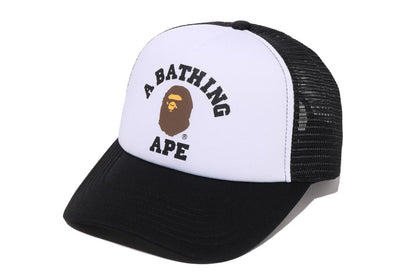 BAPE 大學網眼帽