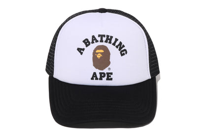 BAPE 大學網眼帽