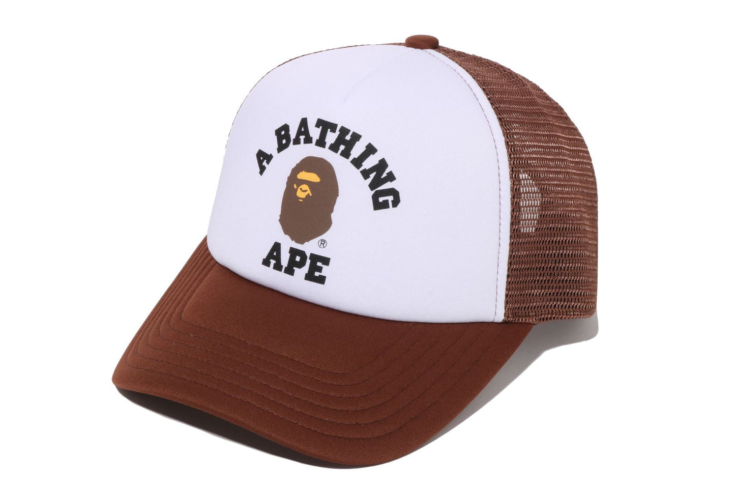 BAPE 大學網眼帽