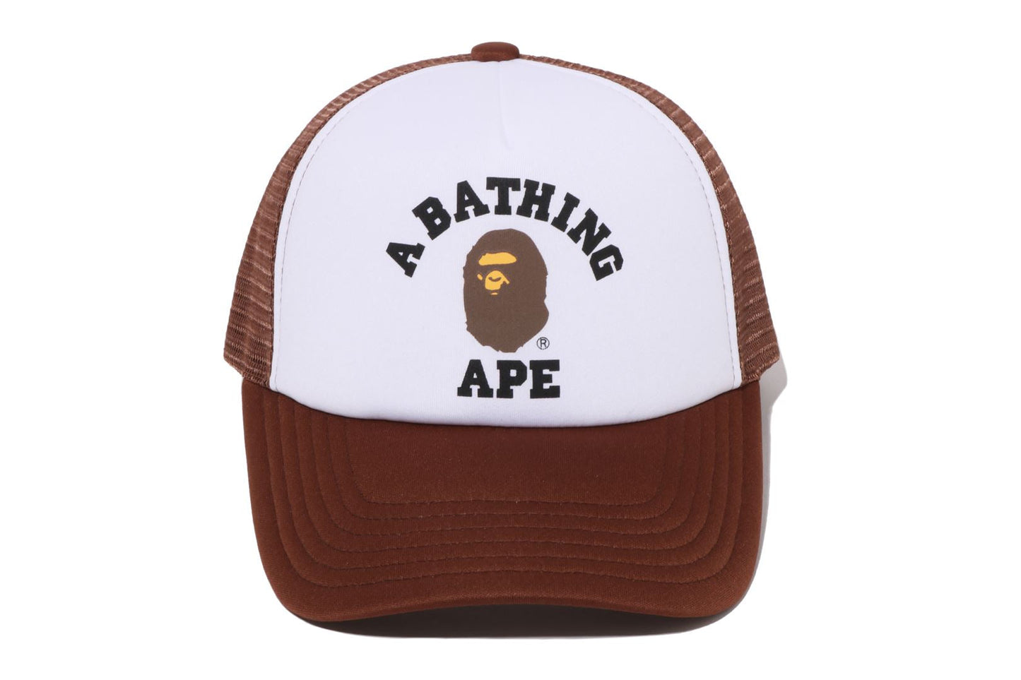 BAPE 大學網眼帽