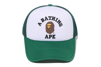 BAPE 大學網眼帽
