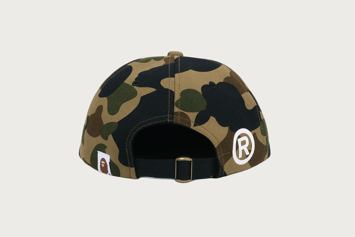 BAPE 1ST CAMO PANEL CAP
