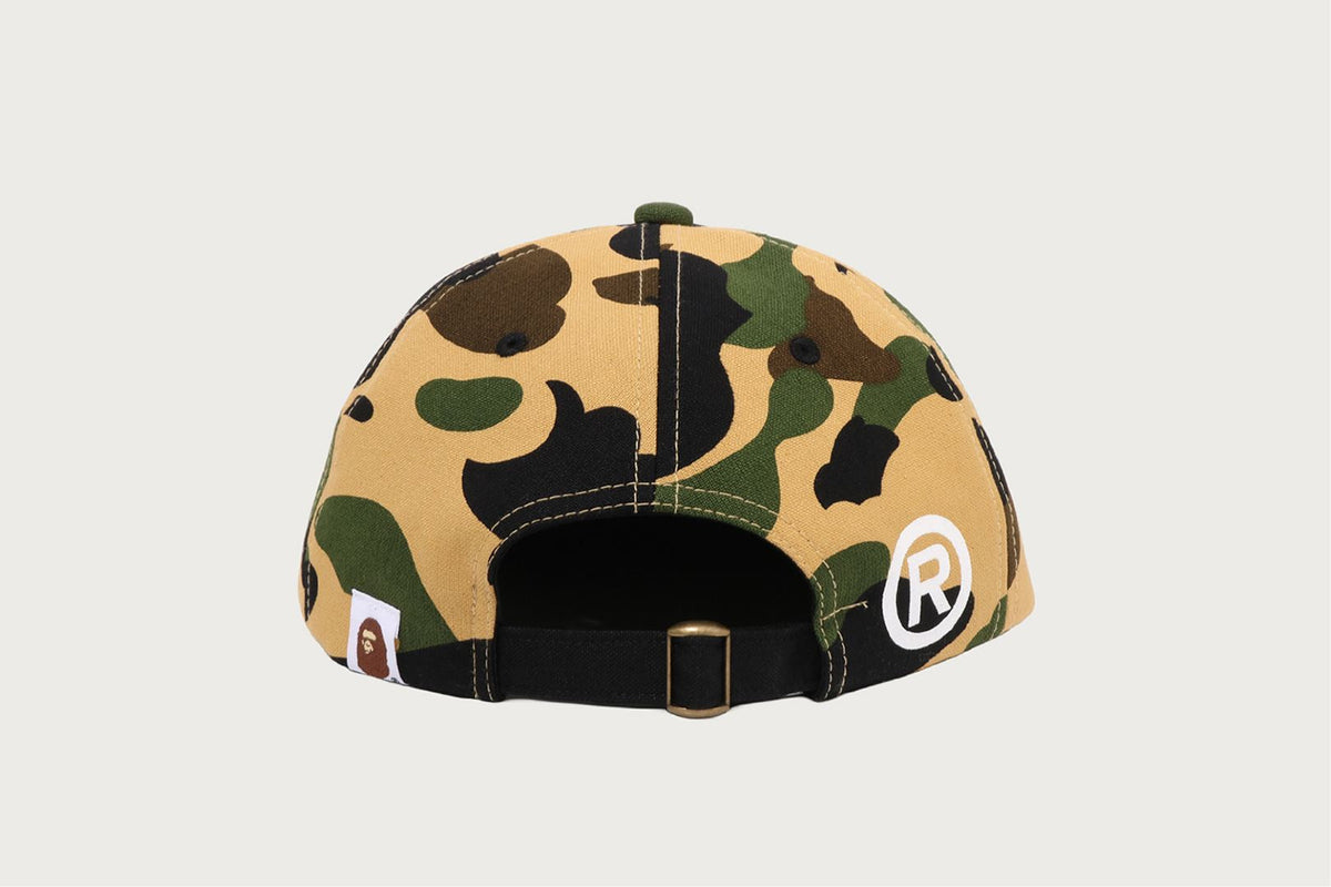 BAPE 1ST CAMO PANEL CAP