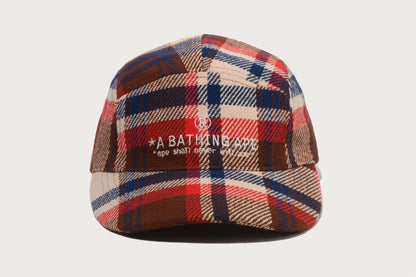 BAPE CHECK JET CAP