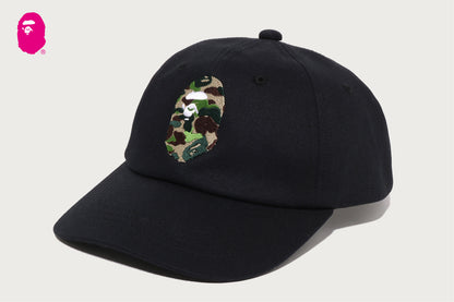 BAPE ABC CAMO APE HEAD PANEL CAP