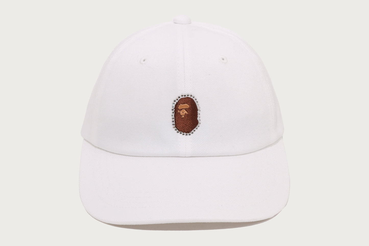 BAPE CRYSTAL STONE APE HEAD PANEL CAP