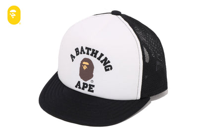BAPE 大學網眼帽