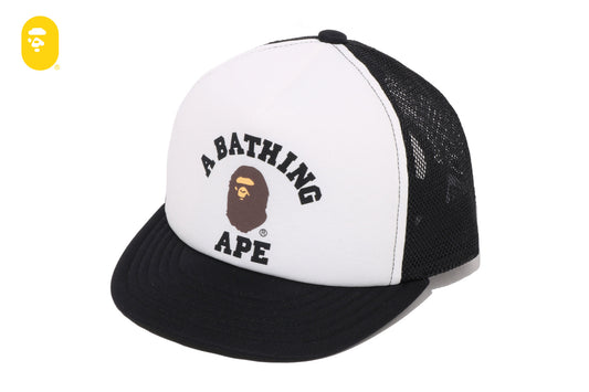 BAPE 大學網眼帽