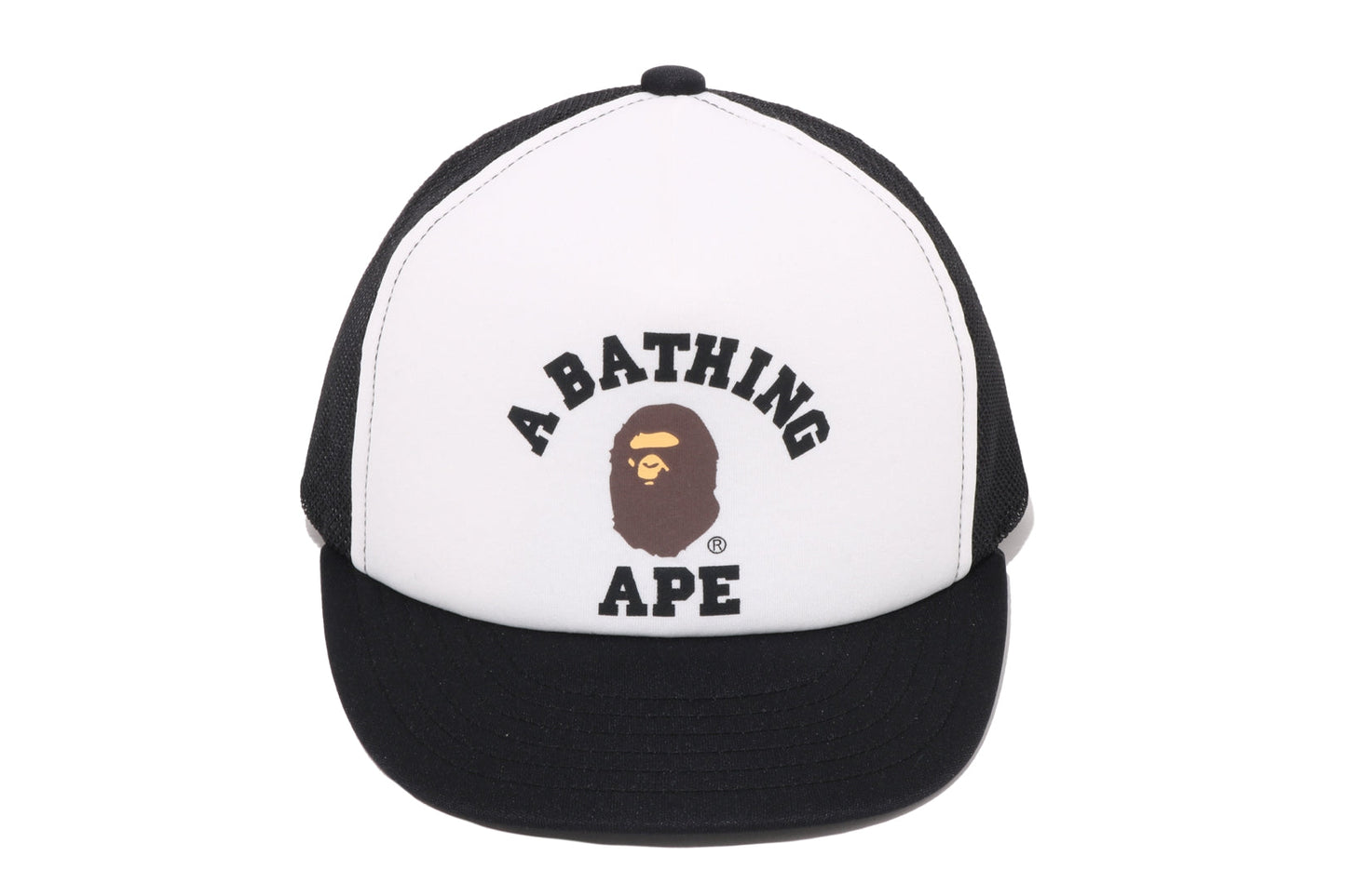 BAPE 大學網眼帽