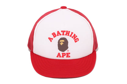 BAPE 大學網眼帽