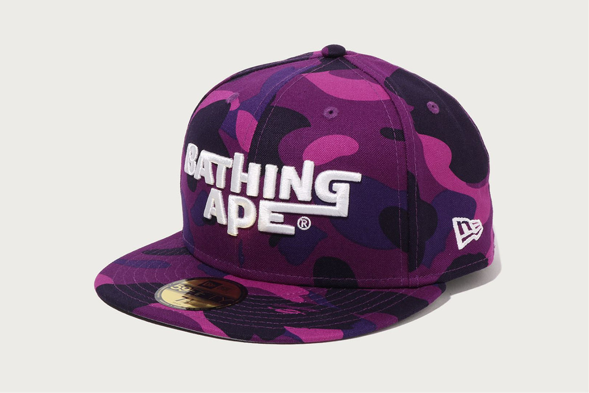 BAPE COLOR CAMO NEW ERA 59FIFTY 帽子