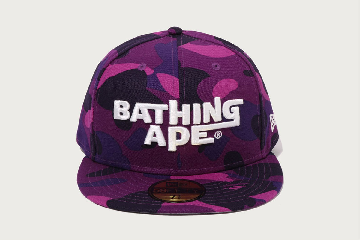 BAPE COLOR CAMO NEW ERA 59FIFTY 帽子