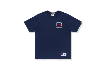 BAPE X RUSSELL 大學T恤
