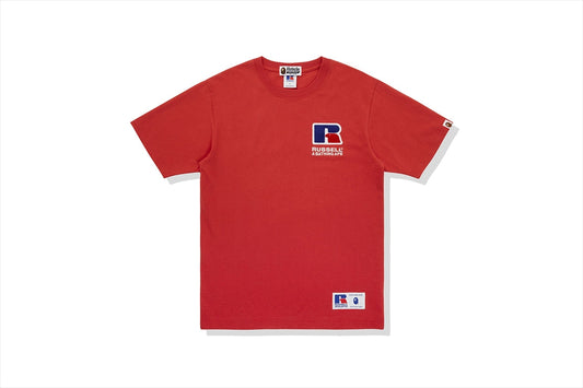 BAPE BAPE X RUSSELL 大學T恤