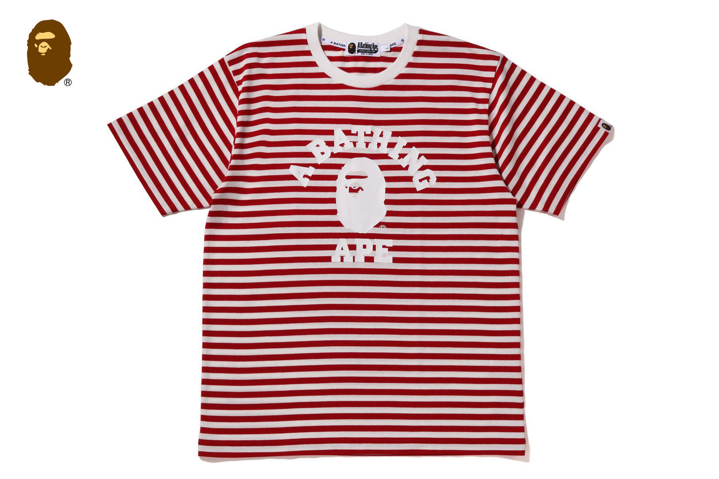 BAPE COLLEGE HOOP TEE