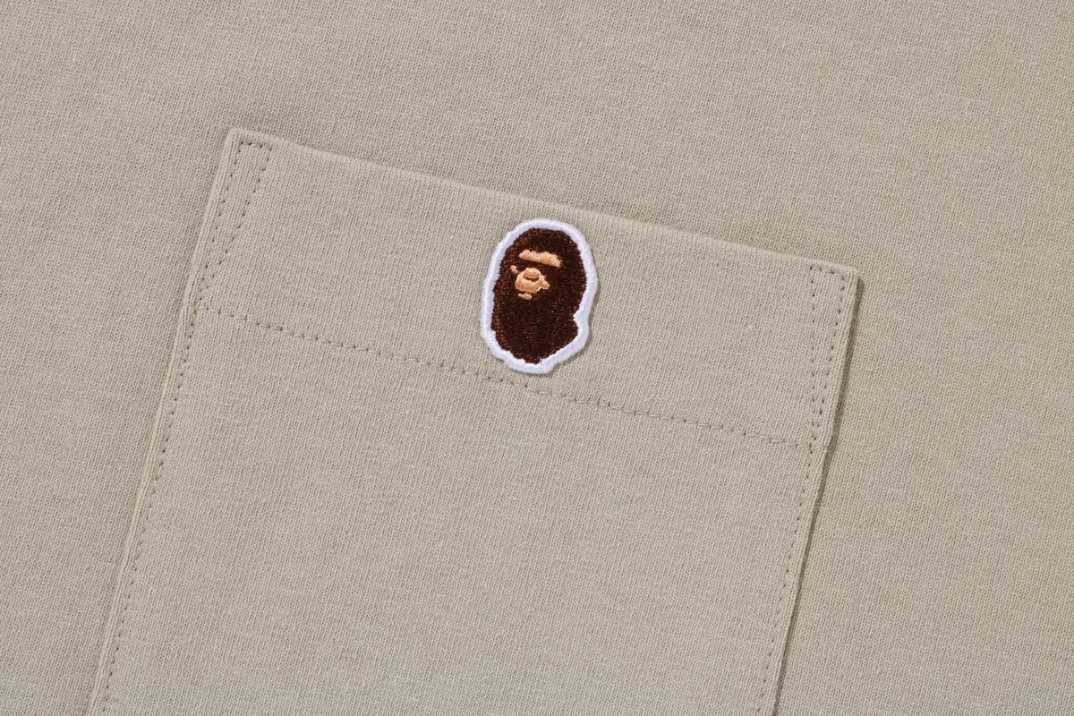 BAPE APE HEAD 一點放鬆版口袋T恤