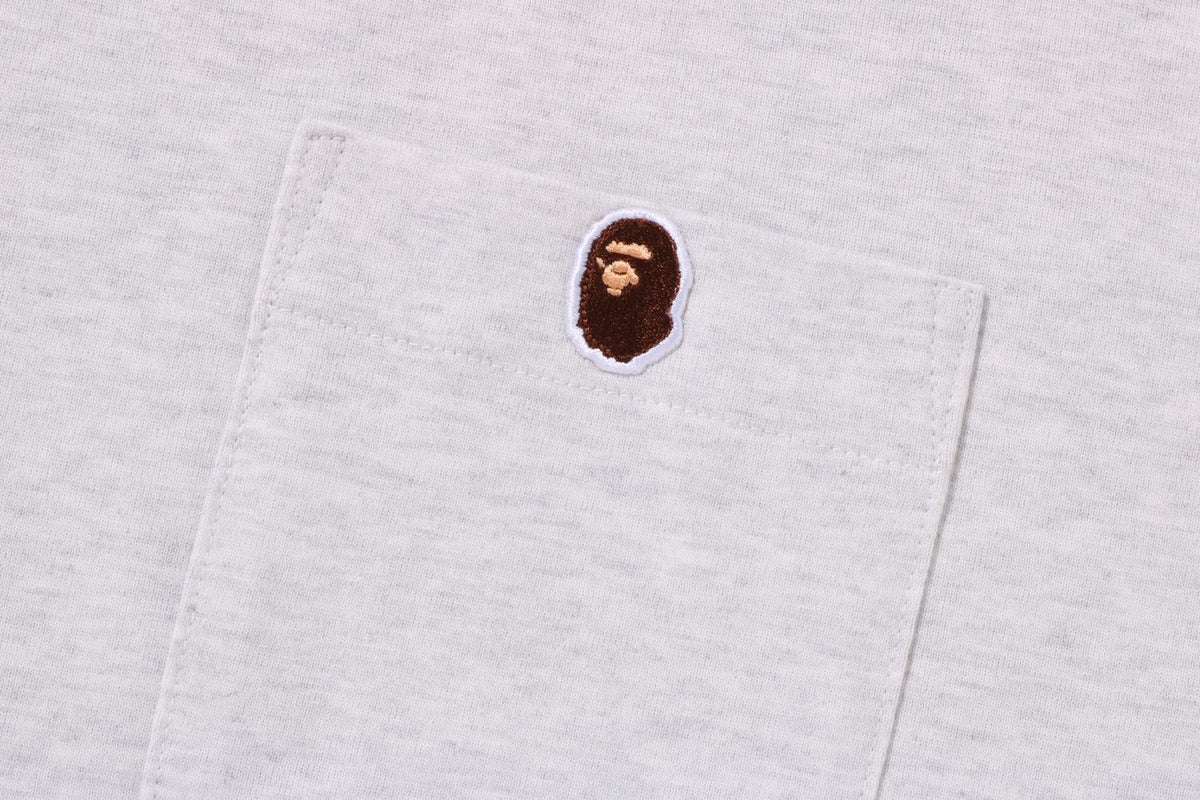 BAPE APE HEAD 一點放鬆版口袋T恤