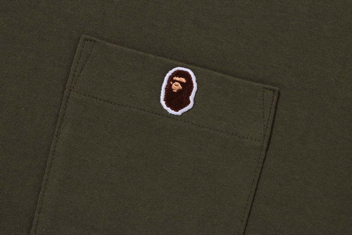BAPE APE HEAD 一點放鬆版口袋T恤