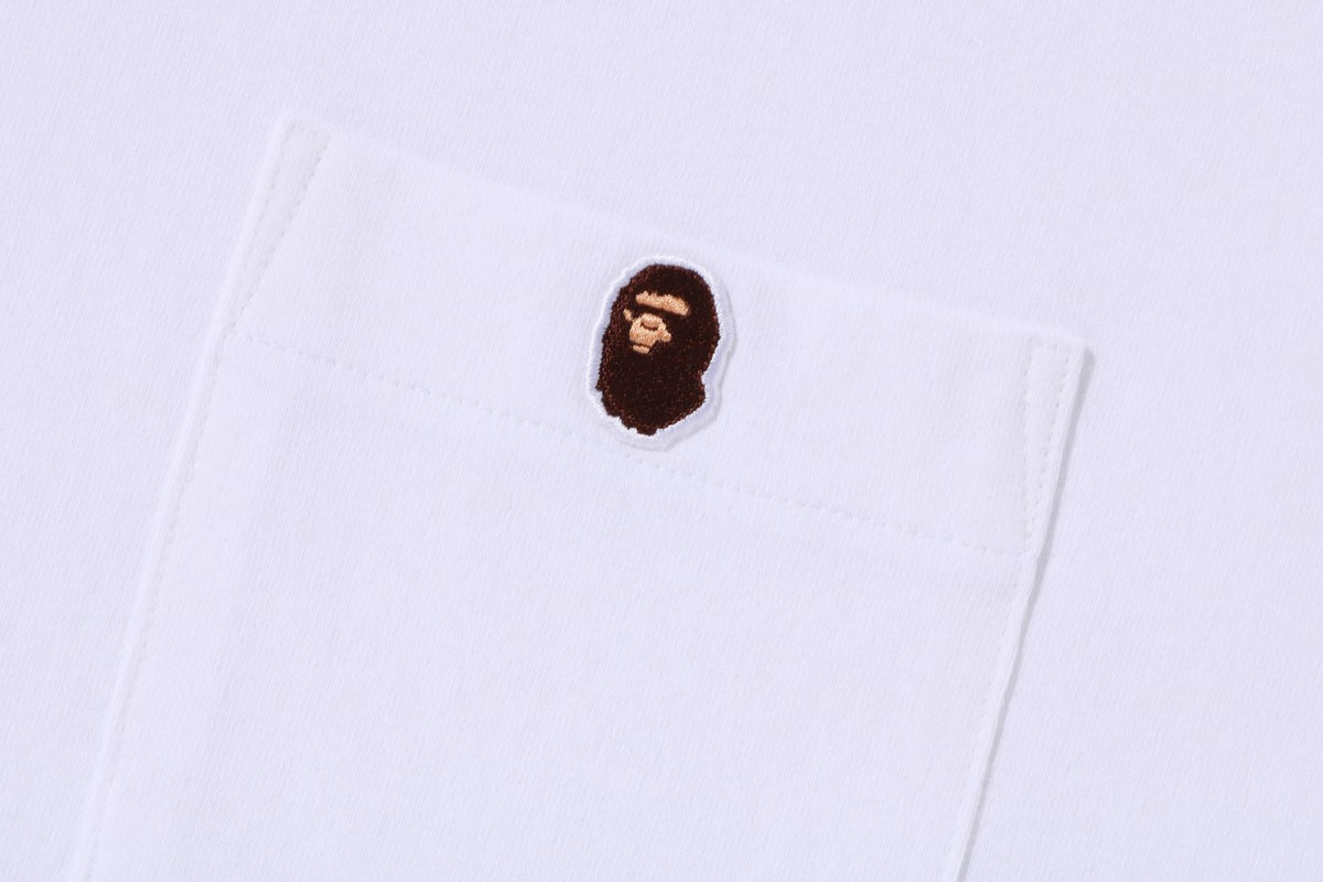 BAPE APE HEAD 一點放鬆版口袋T恤