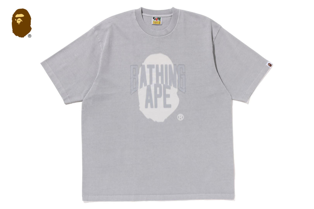 BAPE BLUR GRAPHIC GARMENT DYE OVERSIZED TEE