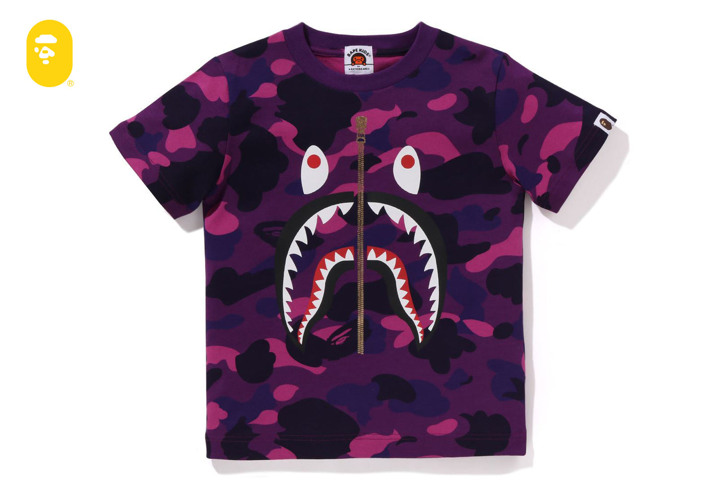 BAPE COLOR CAMO SHARK TEE