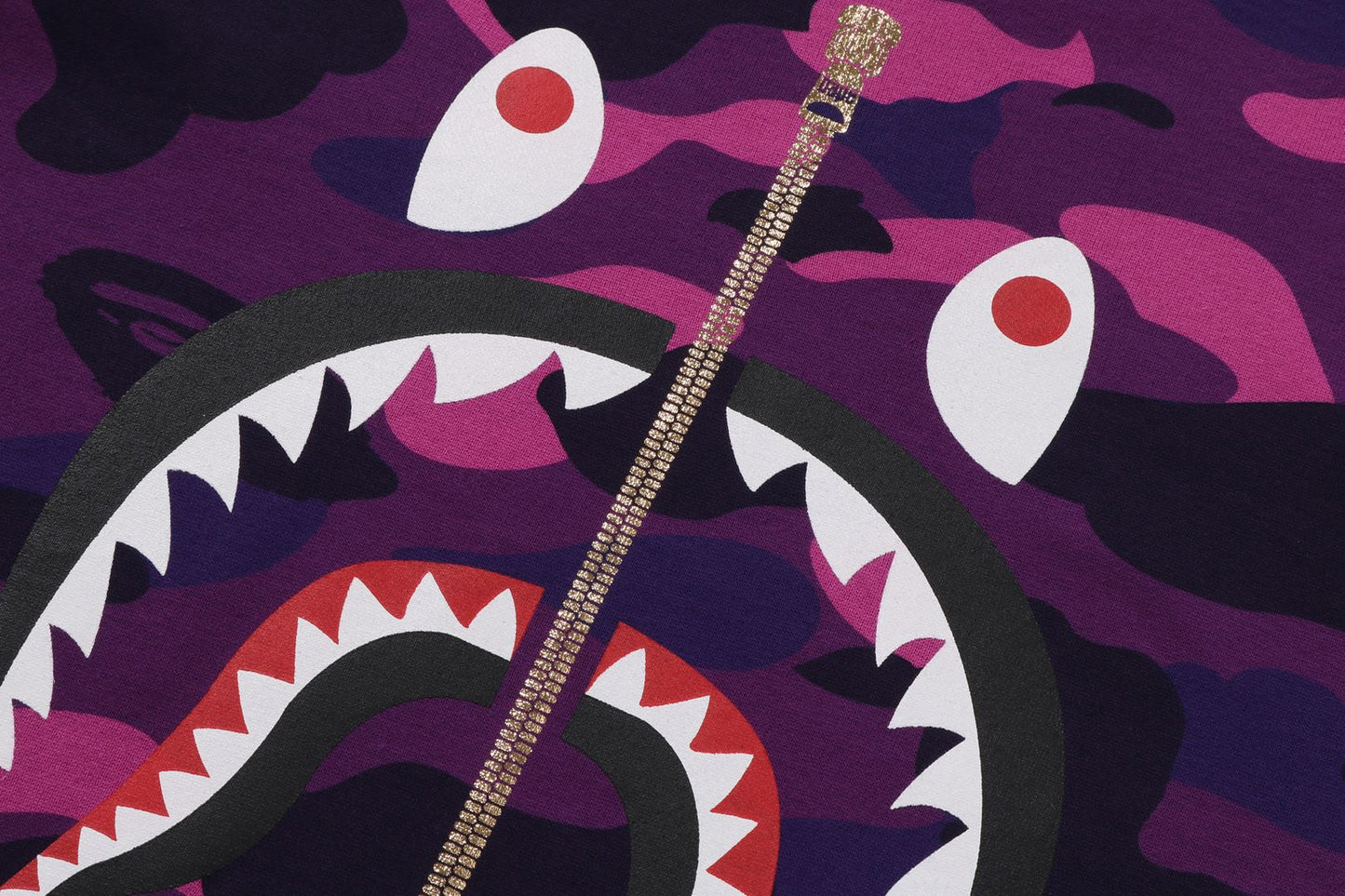 BAPE COLOR CAMO SHARK TEE