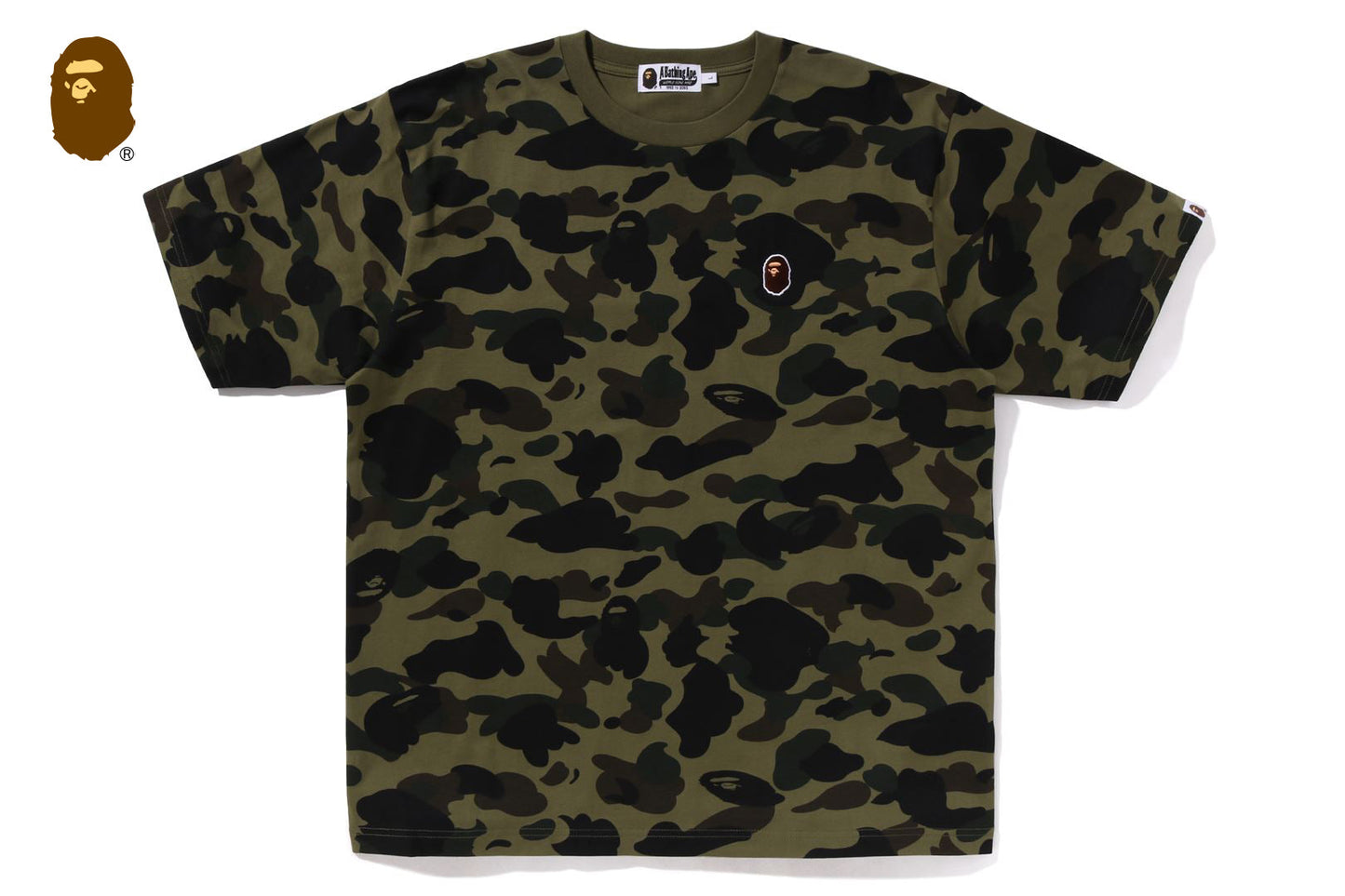 BAPE 1ST CAMO ONE POINT TEE