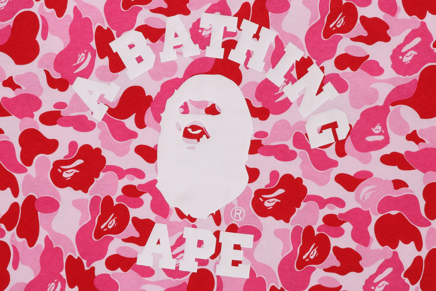 BAPE ABC CAMO 大學T恤