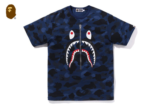 BAPE COLOR CAMO SHARK TEE