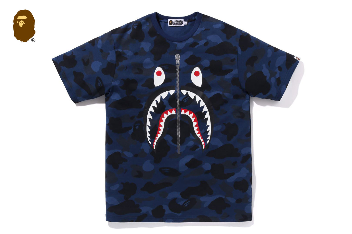 BAPE COLOR CAMO SHARK TEE