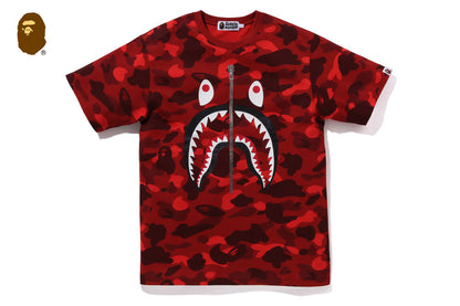 BAPE COLOR CAMO SHARK TEE