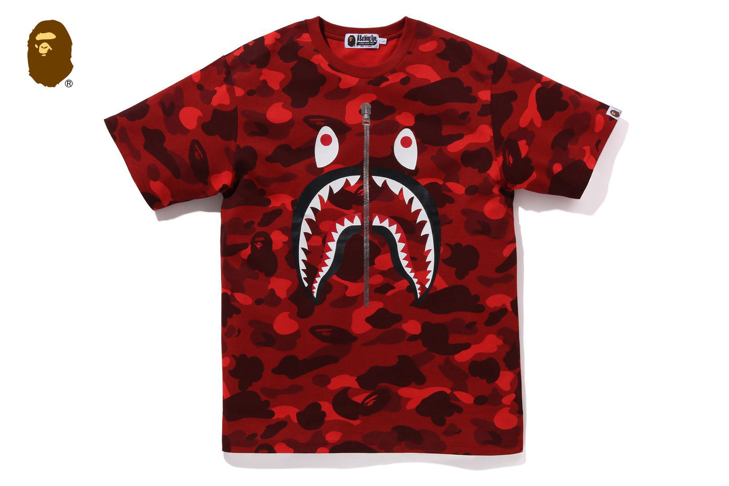 BAPE COLOR CAMO SHARK TEE