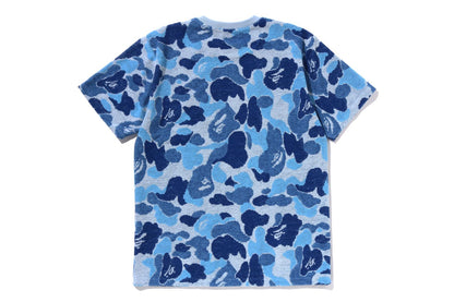 BAPE ABC CAMO PILE JACQUARD ONE POINT TEE