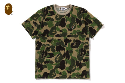 BAPE ABC CAMO PILE JACQUARD ONE POINT TEE