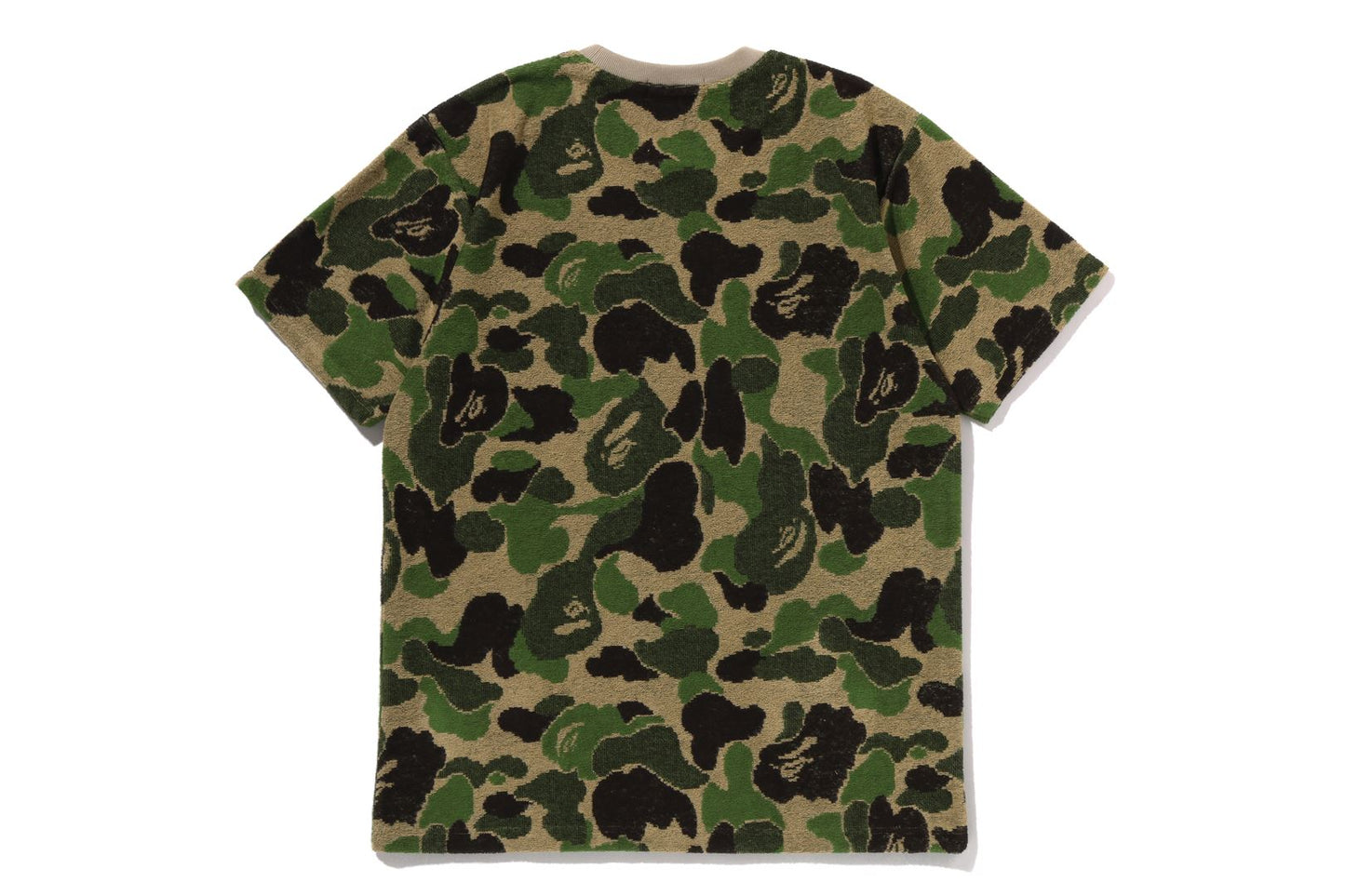 BAPE ABC CAMO PILE JACQUARD ONE POINT TEE