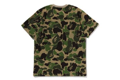 BAPE ABC CAMO PILE JACQUARD ONE POINT TEE