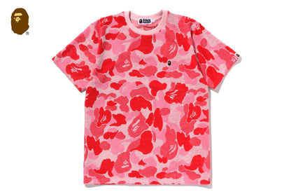 BAPE ABC CAMO PILE JACQUARD ONE POINT TEE