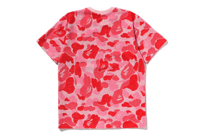 BAPE ABC CAMO PILE JACQUARD ONE POINT TEE
