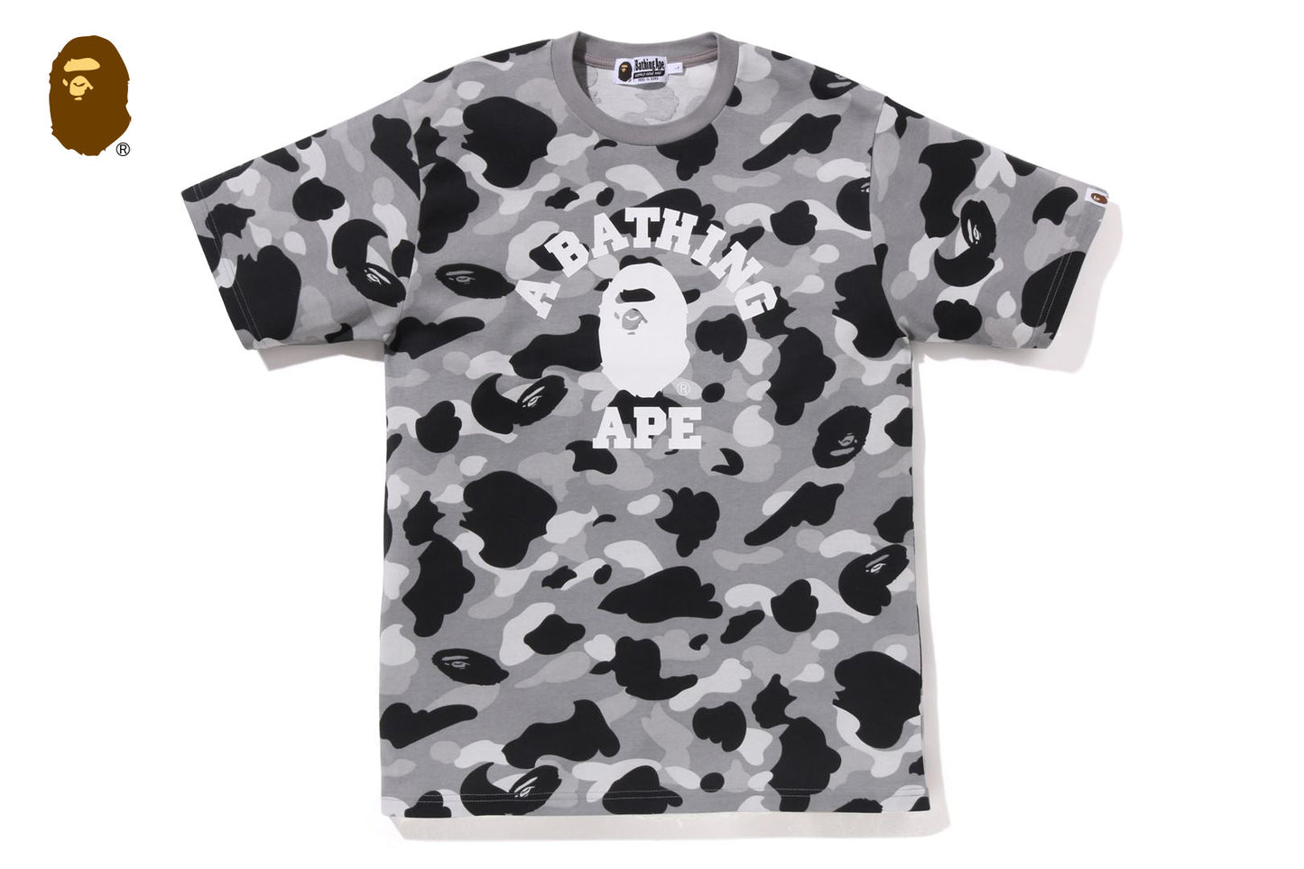 BAPE 1ST CAMO 大學T恤