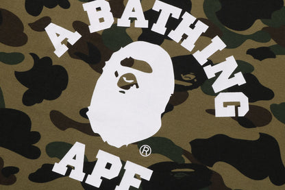 BAPE 1ST CAMO 大學T恤