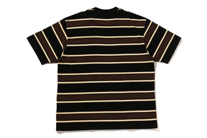 BAPE ONE POINT STRIP RELAXED FIT TEE