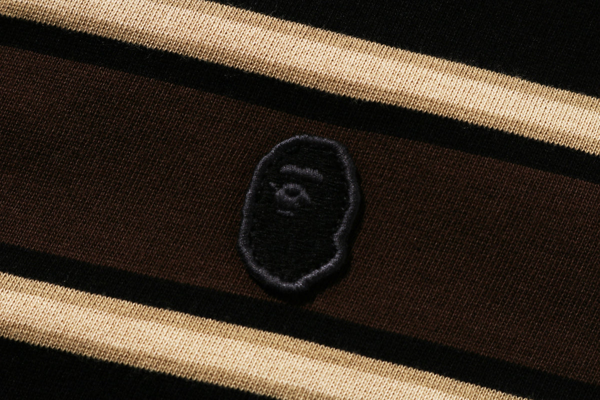 BAPE ONE POINT STRIP RELAXED FIT TEE