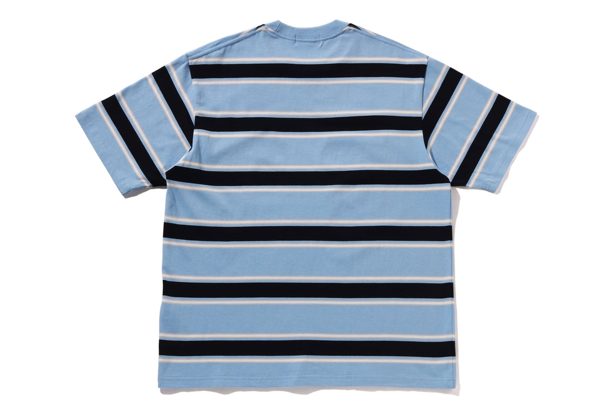 BAPE ONE POINT STRIP RELAXED FIT TEE